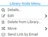 Library Node Menu Library Node Menu